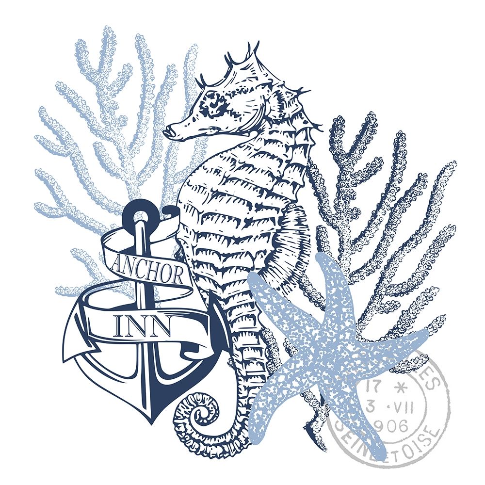 Seahorse Bay 4 art print by Kimberly Allen for $57.95 CAD