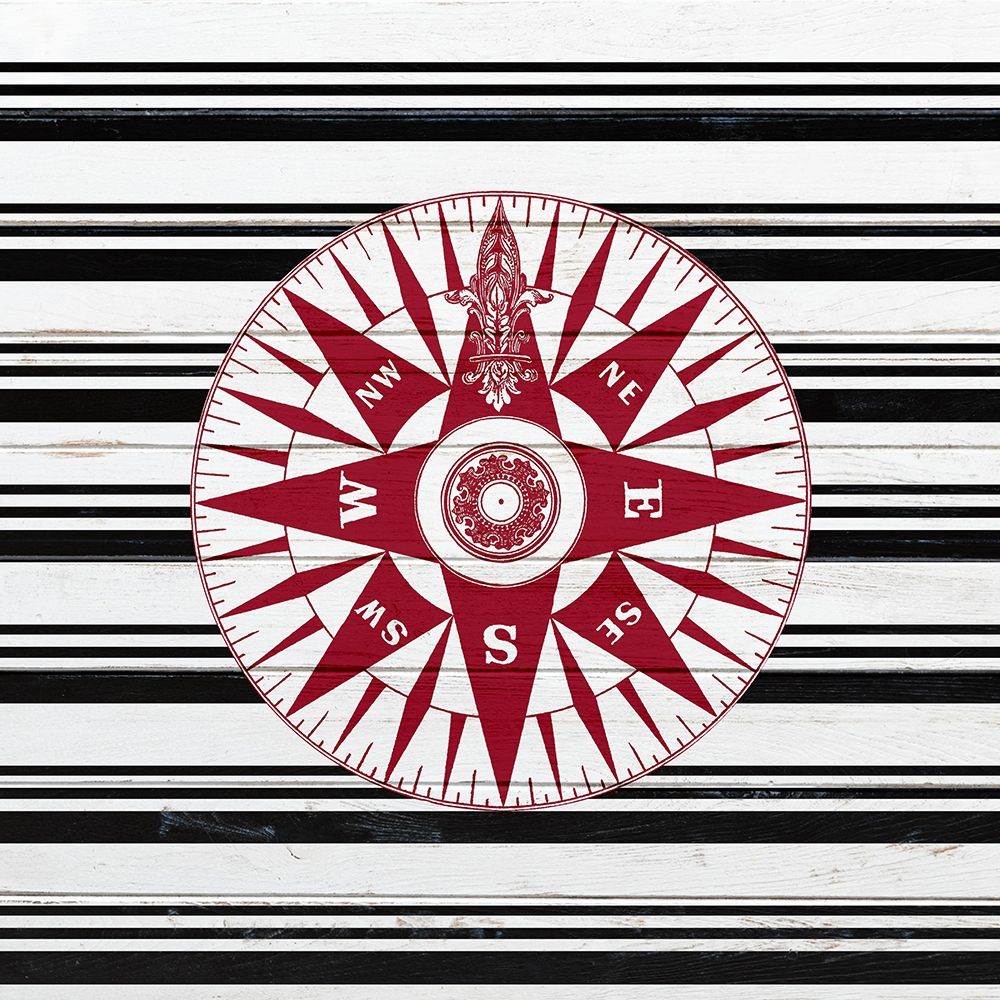 Anchor Compass 2 art print by Kimberly Allen for $57.95 CAD