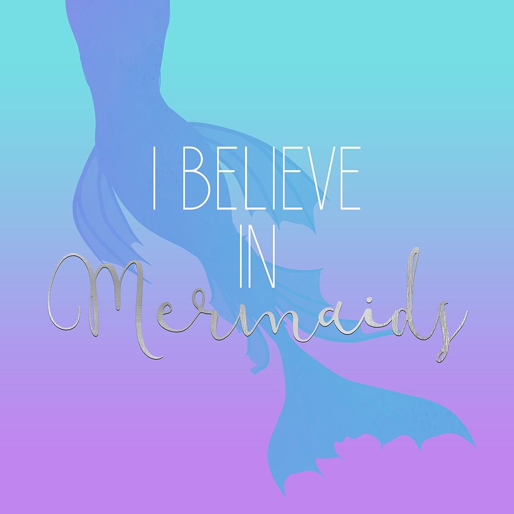 Mermaids 4 Silver art print by Kimberly Allen for $57.95 CAD