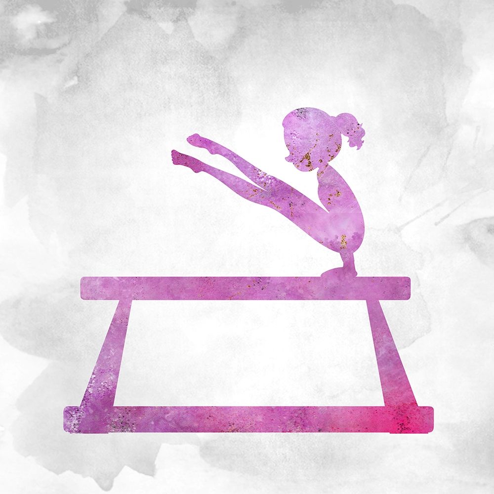 Gymnastics 3 art print by Kimberly Allen for $57.95 CAD