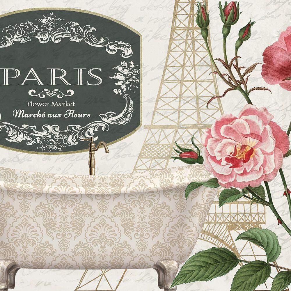 Salle de Bains 1 art print by Kimberly Allen for $57.95 CAD