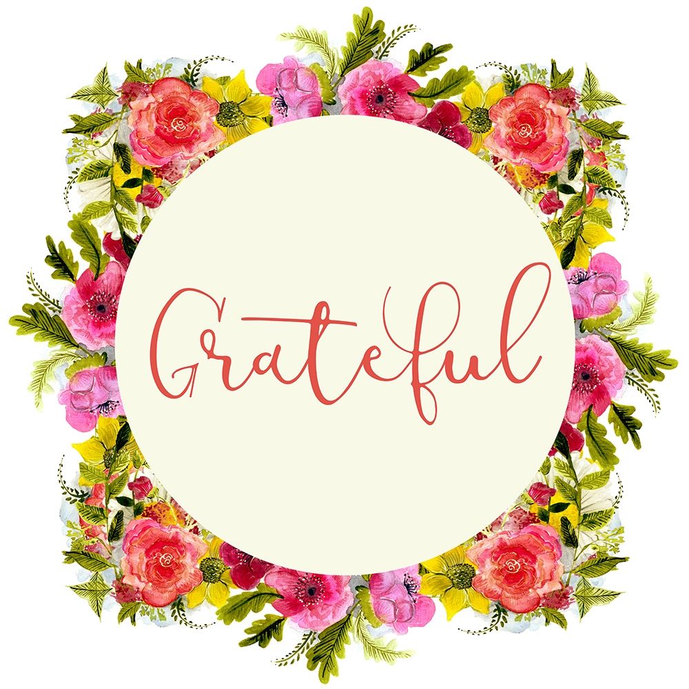 Grateful Wreath art print by Kimberly Allen for $57.95 CAD