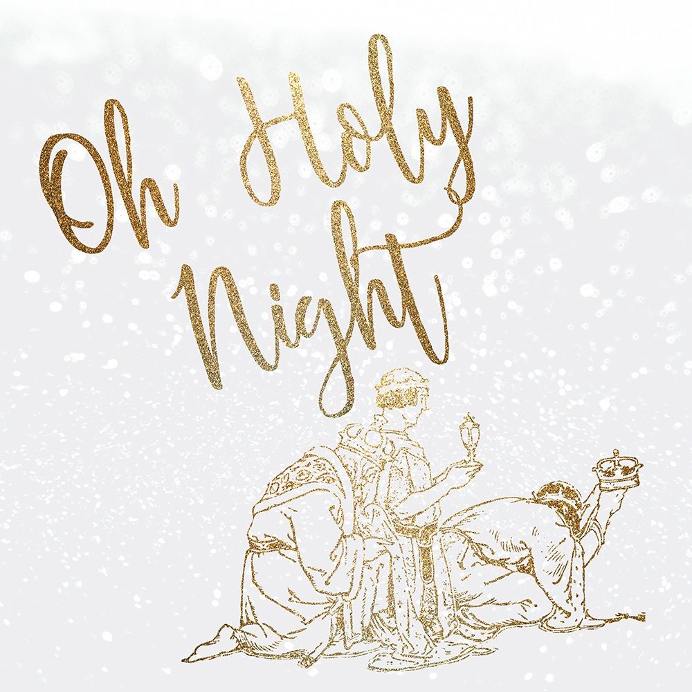 Oh Holy Night Wisemen art print by Kimberly Allen for $57.95 CAD