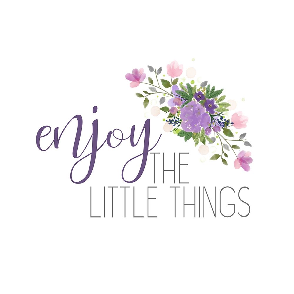 Enjoy The Little Things art print by Kimberly Allen for $57.95 CAD