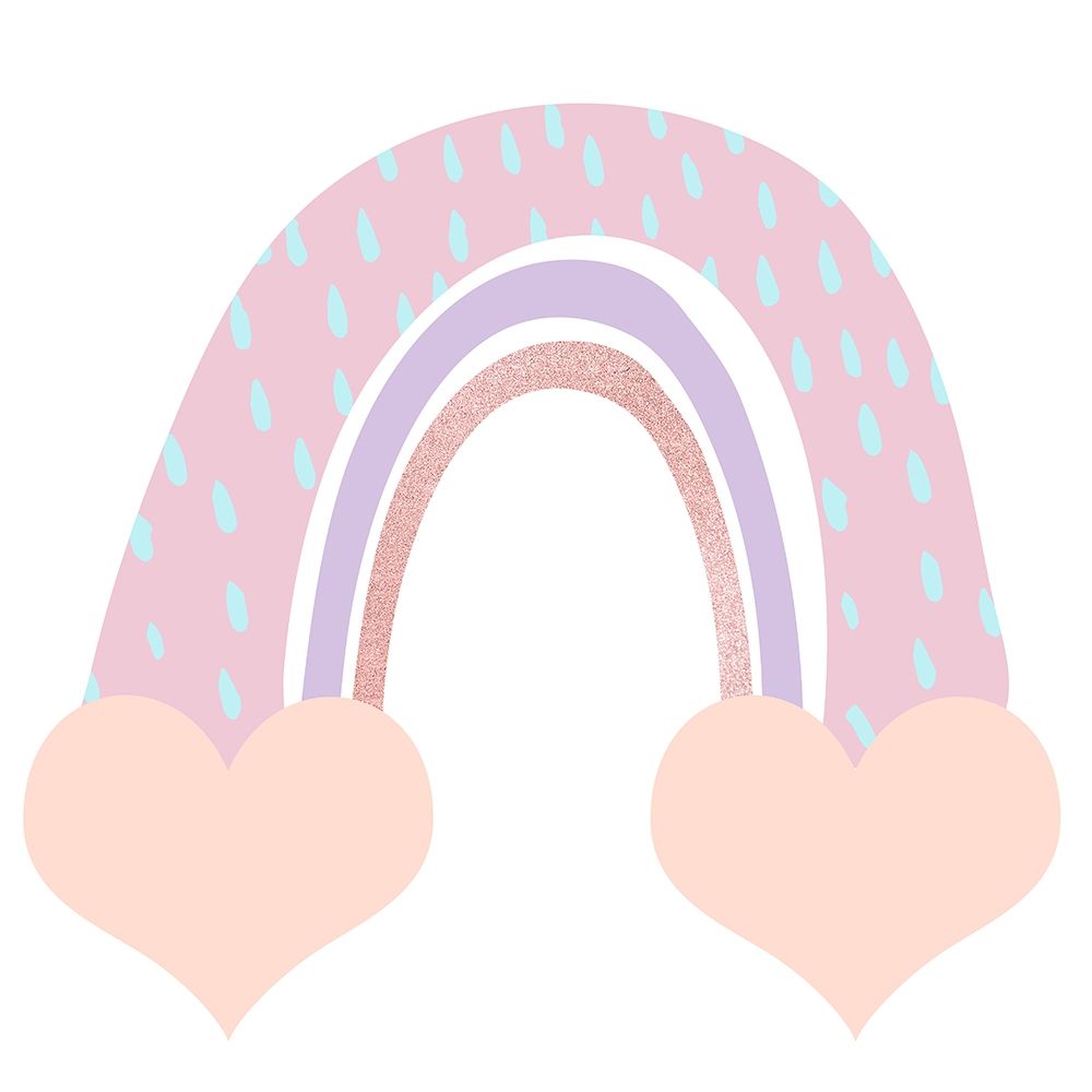 Pastel Rainbow 1 art print by Kimberly Allen for $57.95 CAD
