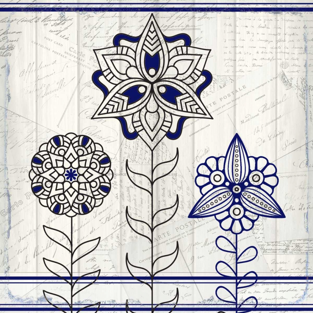 Henna Flower 1 art print by Kimberly Allen for $57.95 CAD