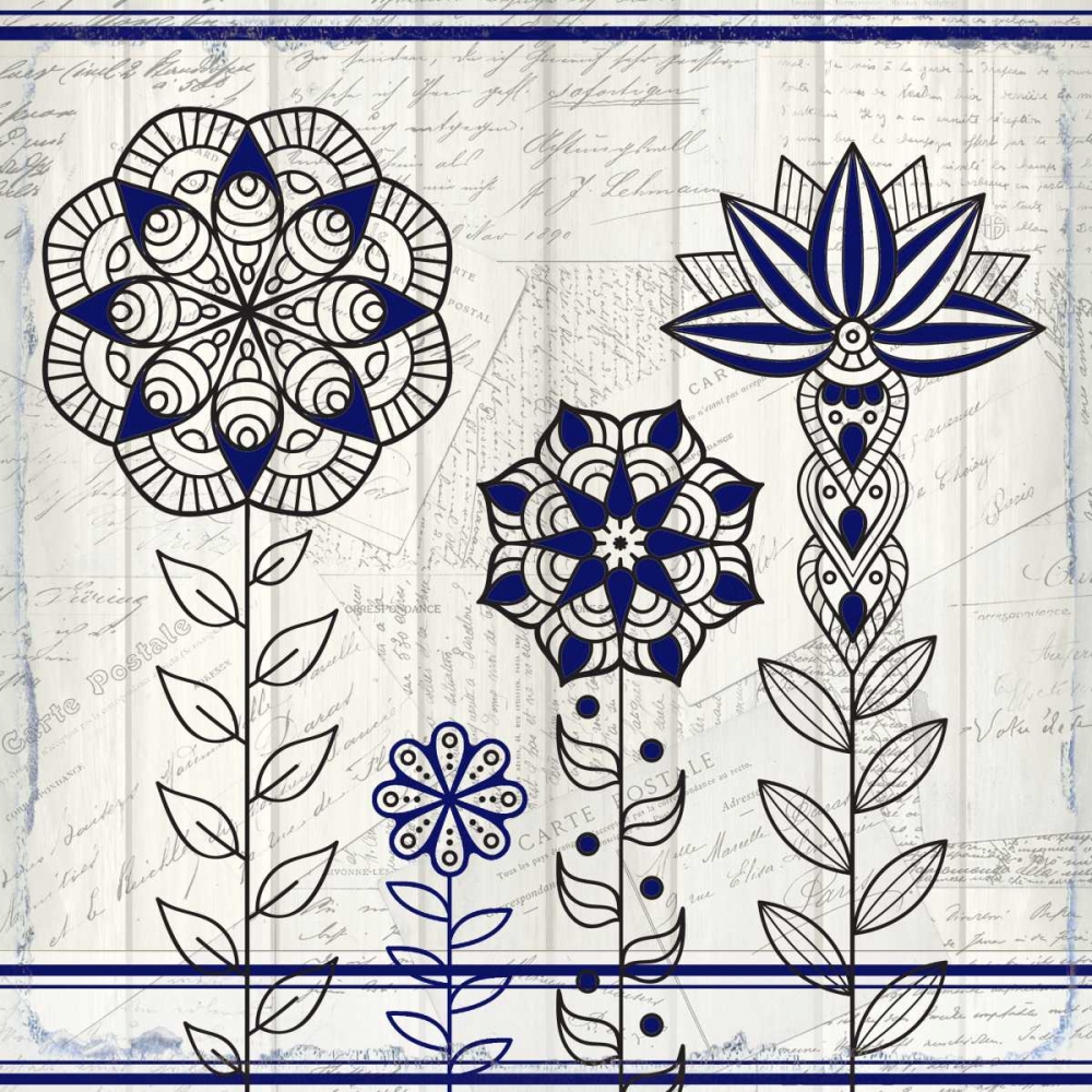 Henna Flower 2 art print by Kimberly Allen for $57.95 CAD