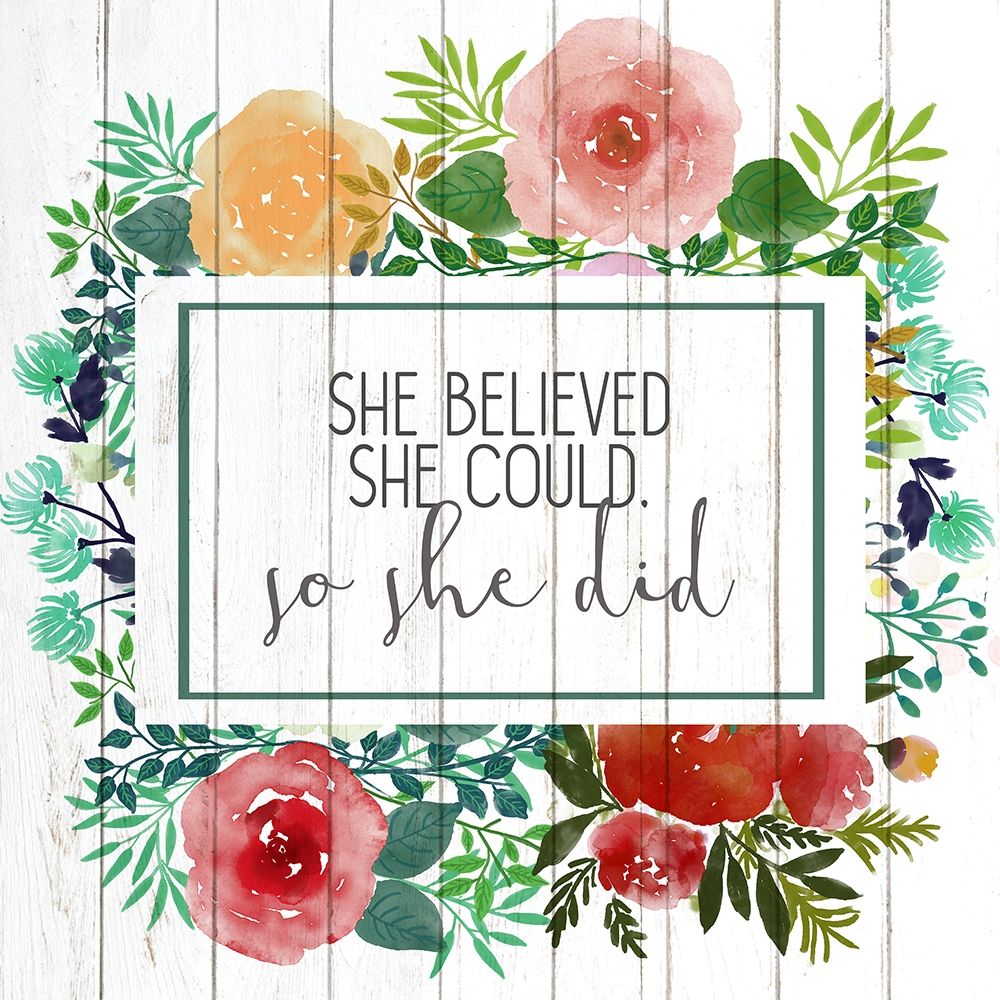 She Believed 2 art print by Kimberly Allen for $57.95 CAD
