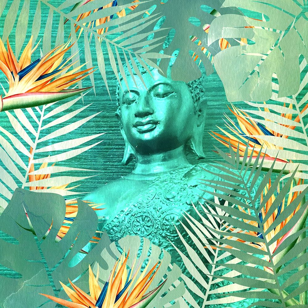 Buddha Palms art print by Kimberly Allen for $57.95 CAD