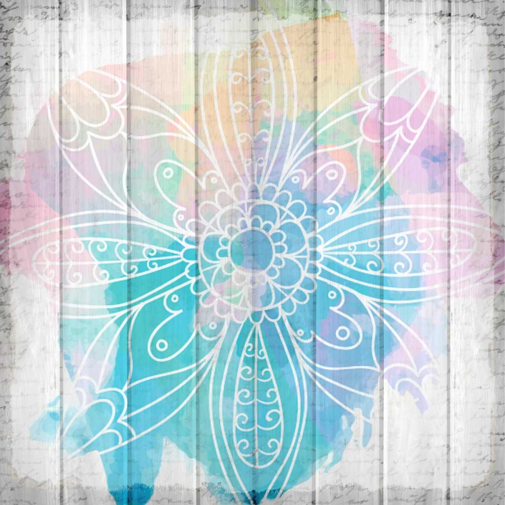 Watercolor Mandala 2 art print by Kimberly Allen for $57.95 CAD
