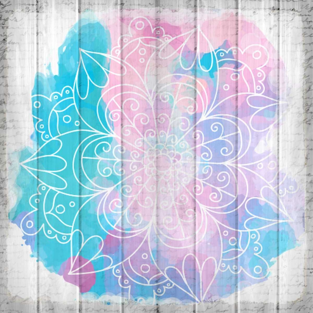 Watercolor Mandala 3 art print by Kimberly Allen for $57.95 CAD