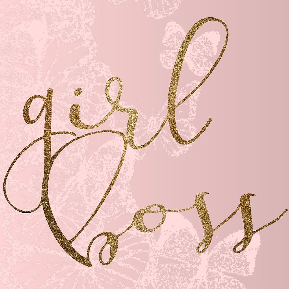 Girl Boss art print by Kimberly Allen for $57.95 CAD