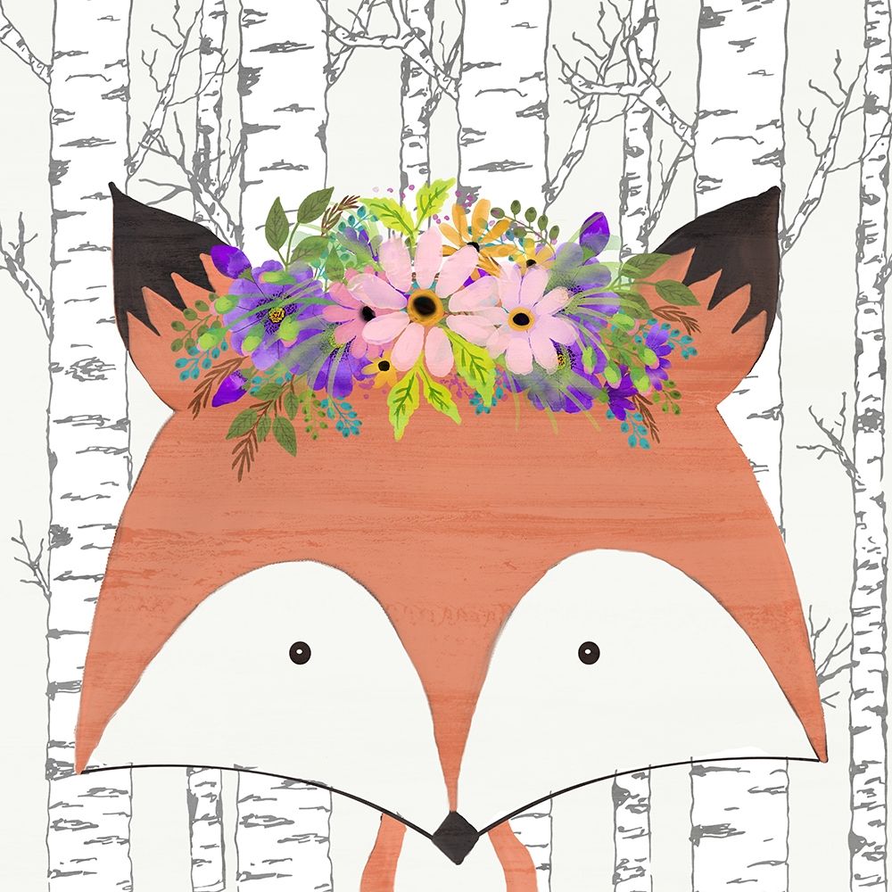 Woodland Animals 2 art print by Kimberly Allen for $57.95 CAD