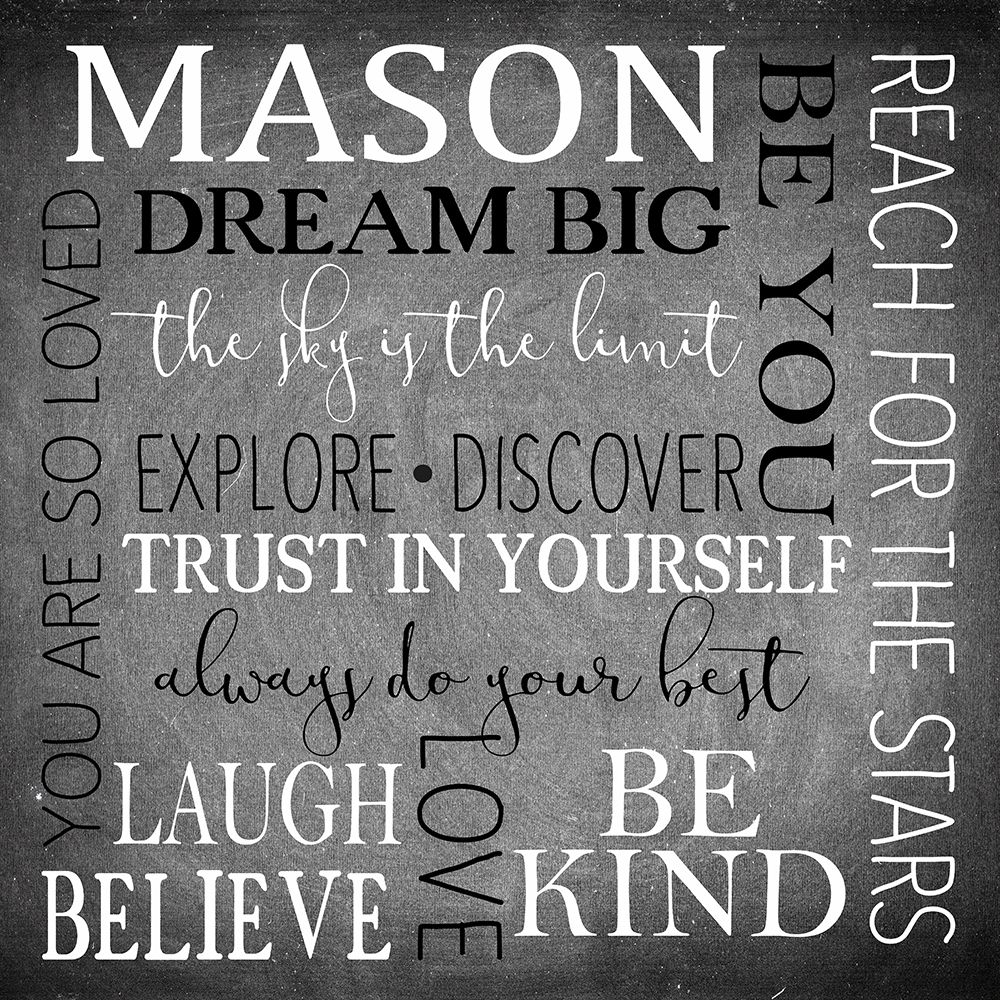 Kids Name art print by Kimberly Allen for $57.95 CAD