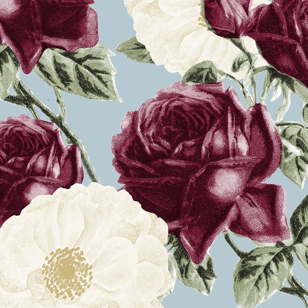 Plum Floral art print by Kimberly Allen for $57.95 CAD