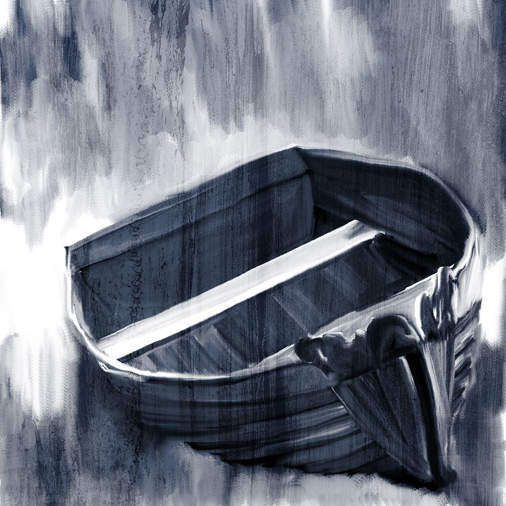 Beach Boat art print by Kimberly Allen for $57.95 CAD