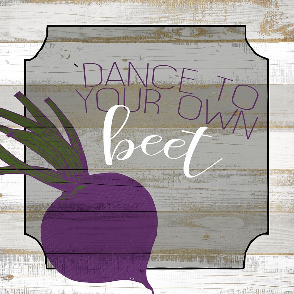 Dance to your own Beet art print by Kimberly Allen for $57.95 CAD