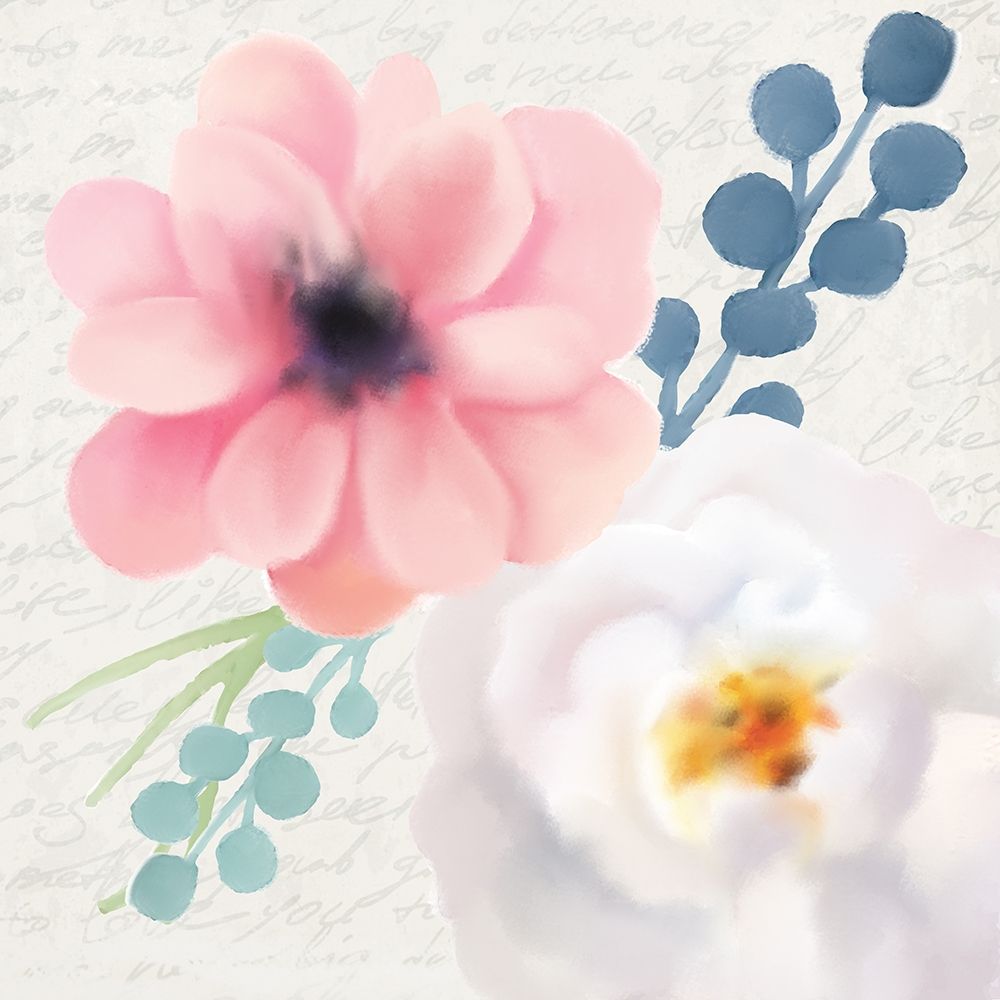 Spring Floral 1 art print by Kimberly Allen for $57.95 CAD