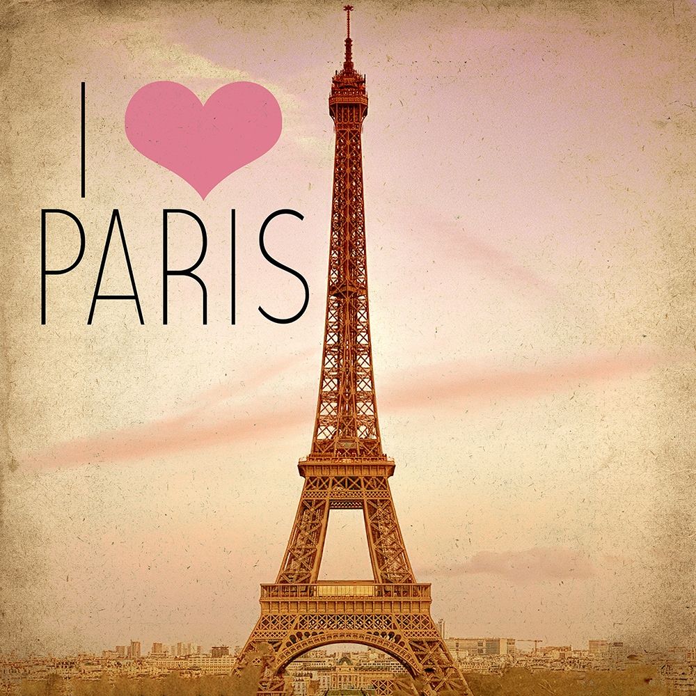 I Heart Paris art print by Kimberly Allen for $57.95 CAD