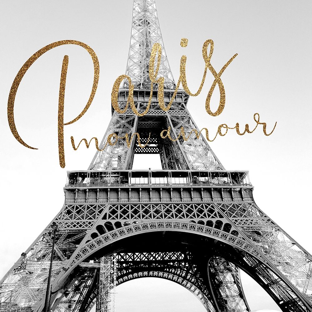 Paris Mon Amour 2 V2 art print by Kimberly Allen for $57.95 CAD