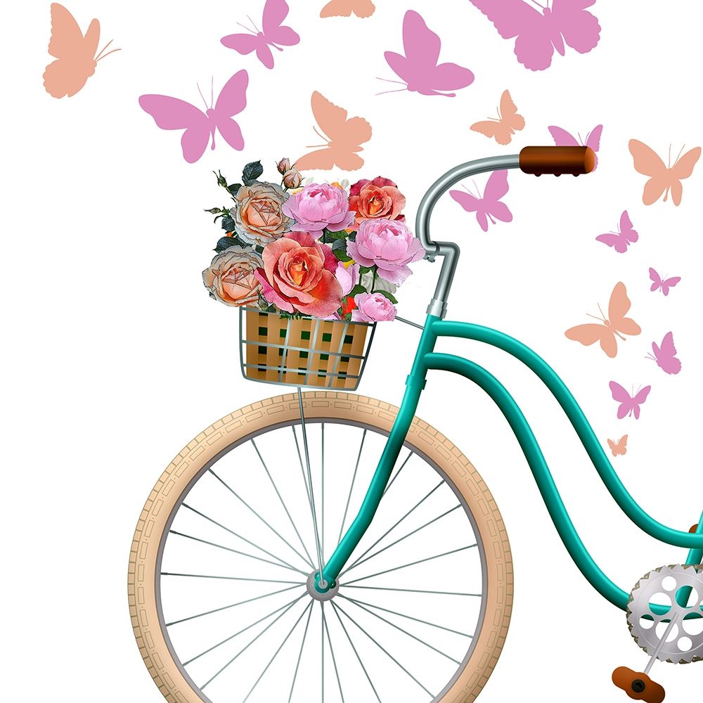 Paris Bike 2 art print by Kimberly Allen for $57.95 CAD