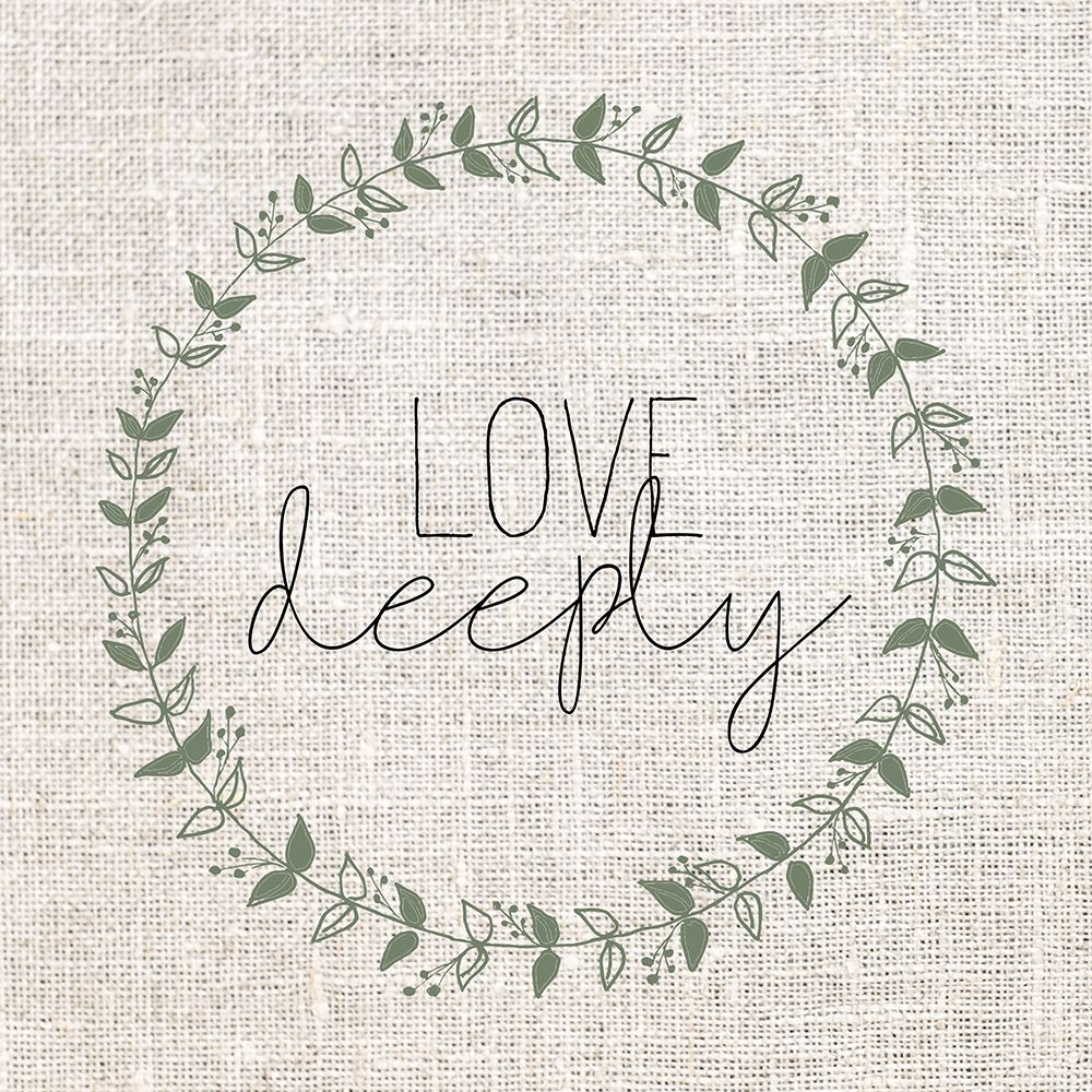 Love Deeply art print by Kimberly Allen for $57.95 CAD