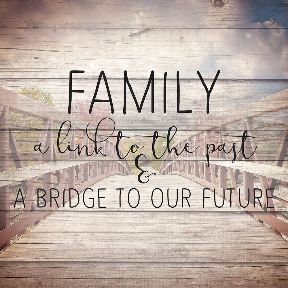 Family Bridge art print by Kimberly Allen for $57.95 CAD