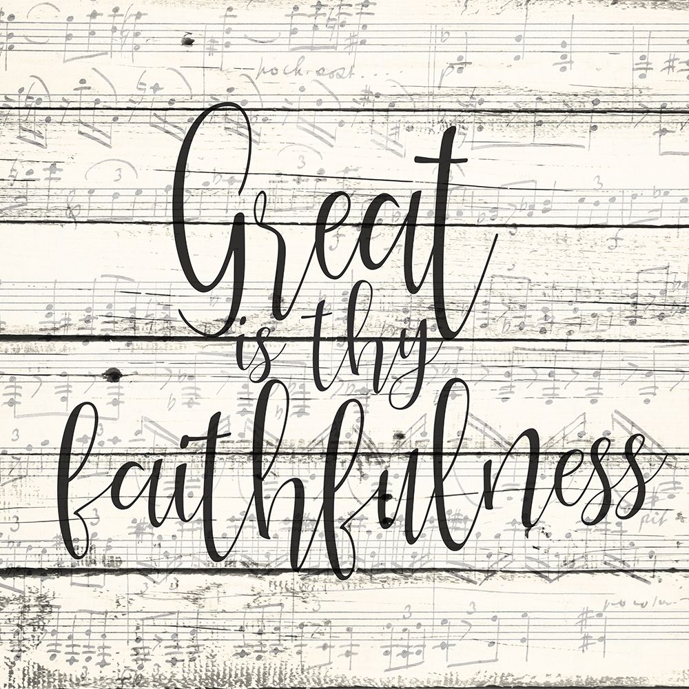 Great is Thy Faithfulness art print by Kimberly Allen for $57.95 CAD