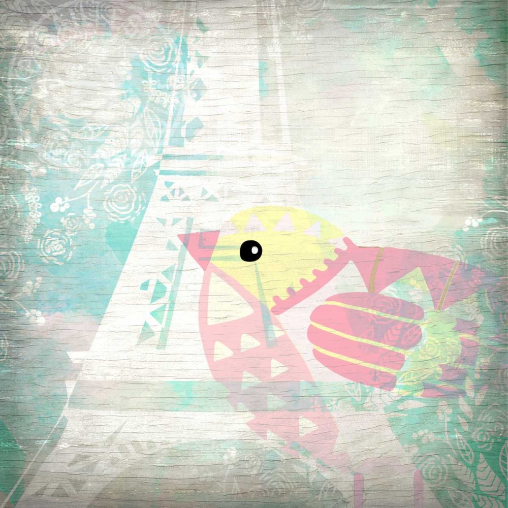 Paris Bird 2 art print by Kimberly Allen for $57.95 CAD