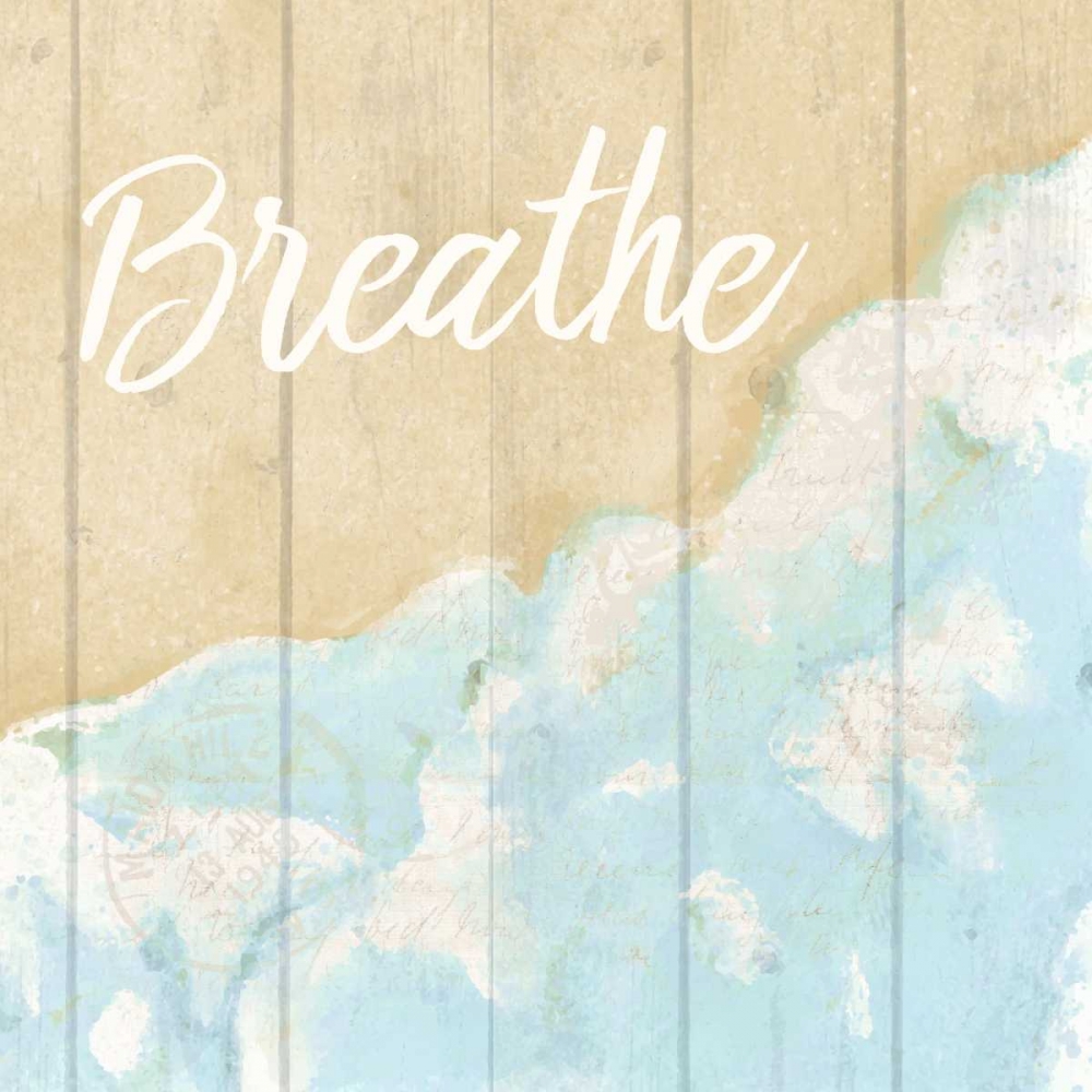 Seaside Breathe art print by Kimberly Allen for $57.95 CAD