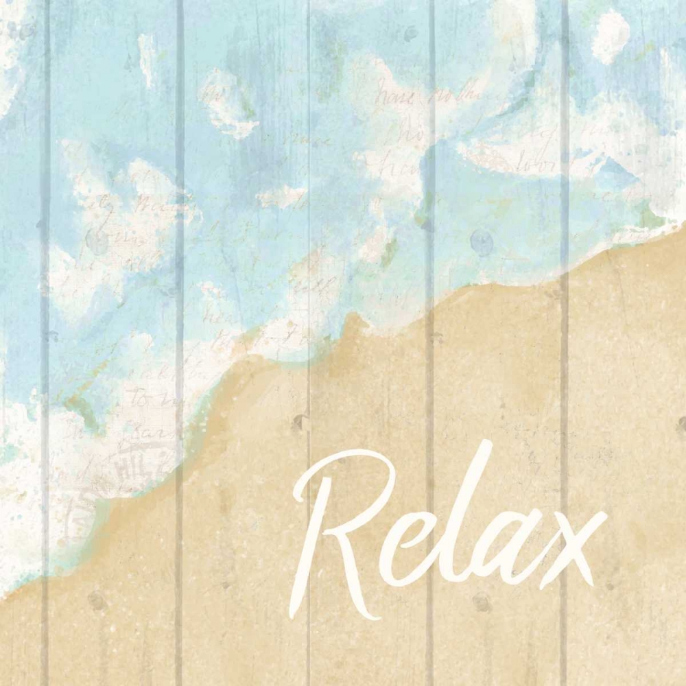 Seaside Relax art print by Kimberly Allen for $57.95 CAD