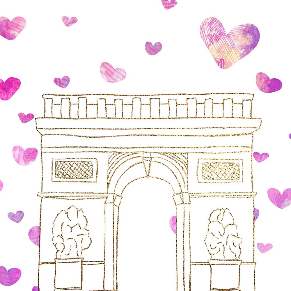 To Paris 3 art print by Kimberly Allen for $57.95 CAD