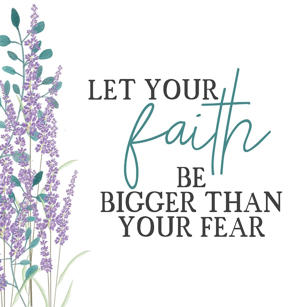 Your Faith Floral art print by Kimberly Allen for $57.95 CAD