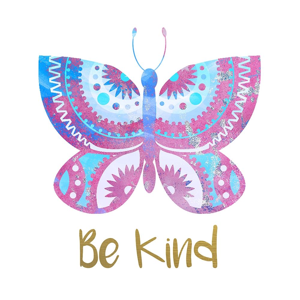 Be Happy Butterfly 4 art print by Kimberly Allen for $57.95 CAD