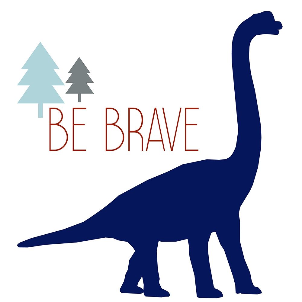 Brave Dino 1 art print by Kimberly Allen for $57.95 CAD