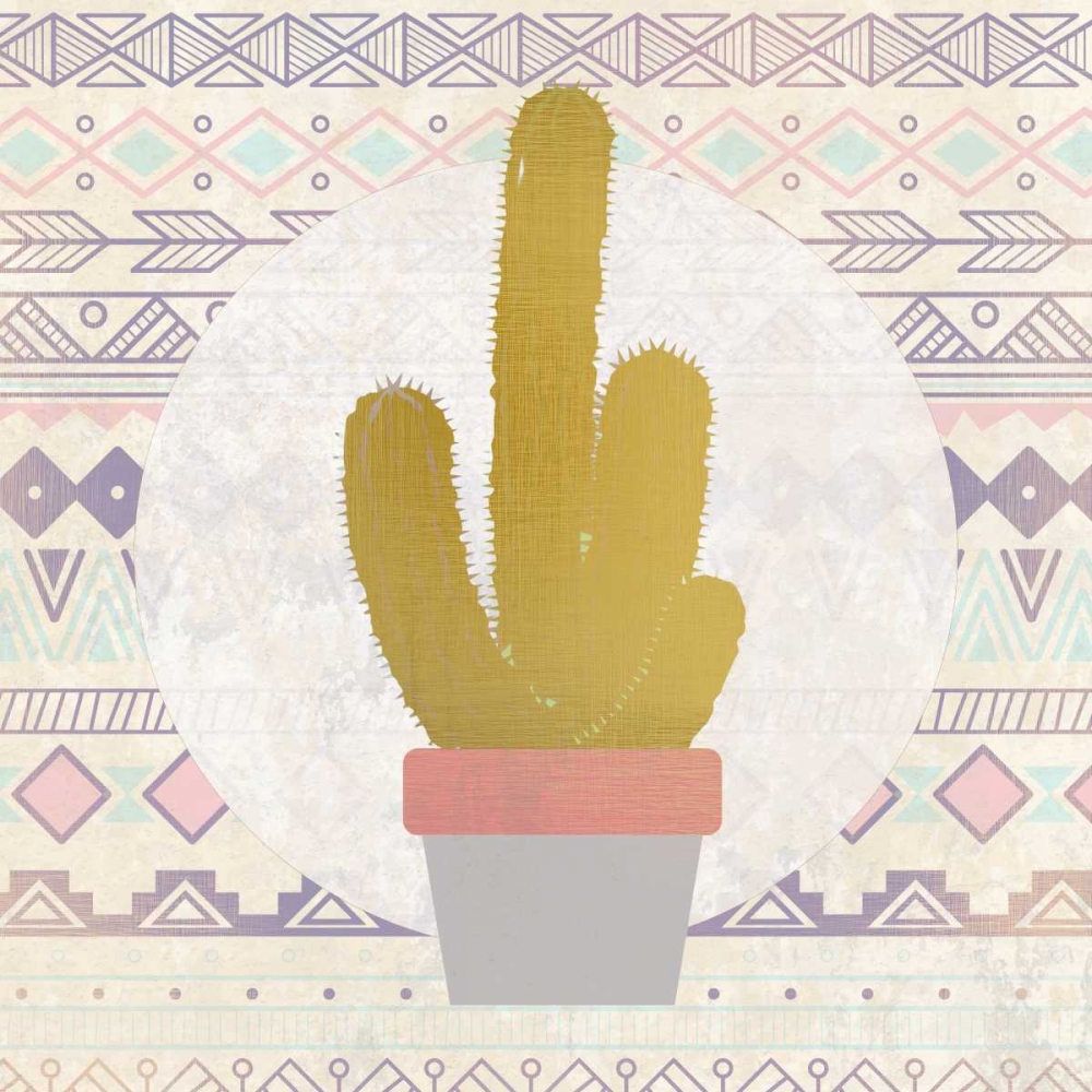 Ethnic Cactus 1 art print by Kimberly Allen for $57.95 CAD