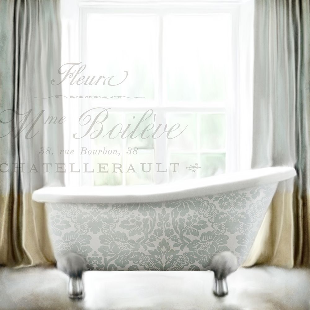 Vintage Bath 3 art print by Kimberly Allen for $57.95 CAD
