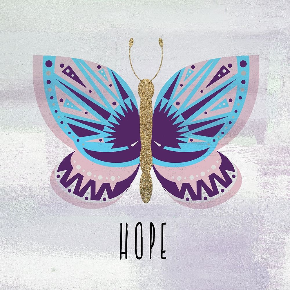 Patterned Butterfly 2 art print by Kimberly Allen for $57.95 CAD