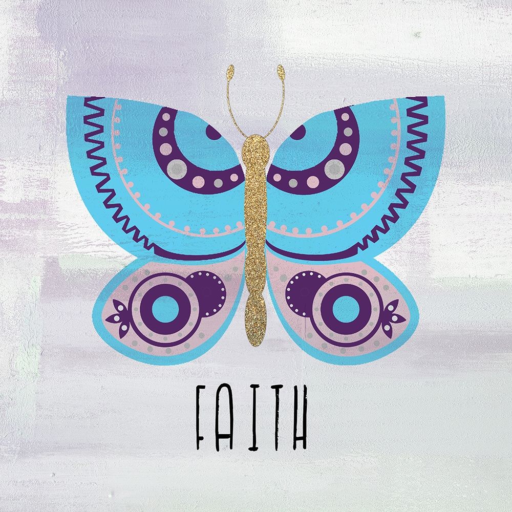 Patterned Butterfly 3 art print by Kimberly Allen for $57.95 CAD