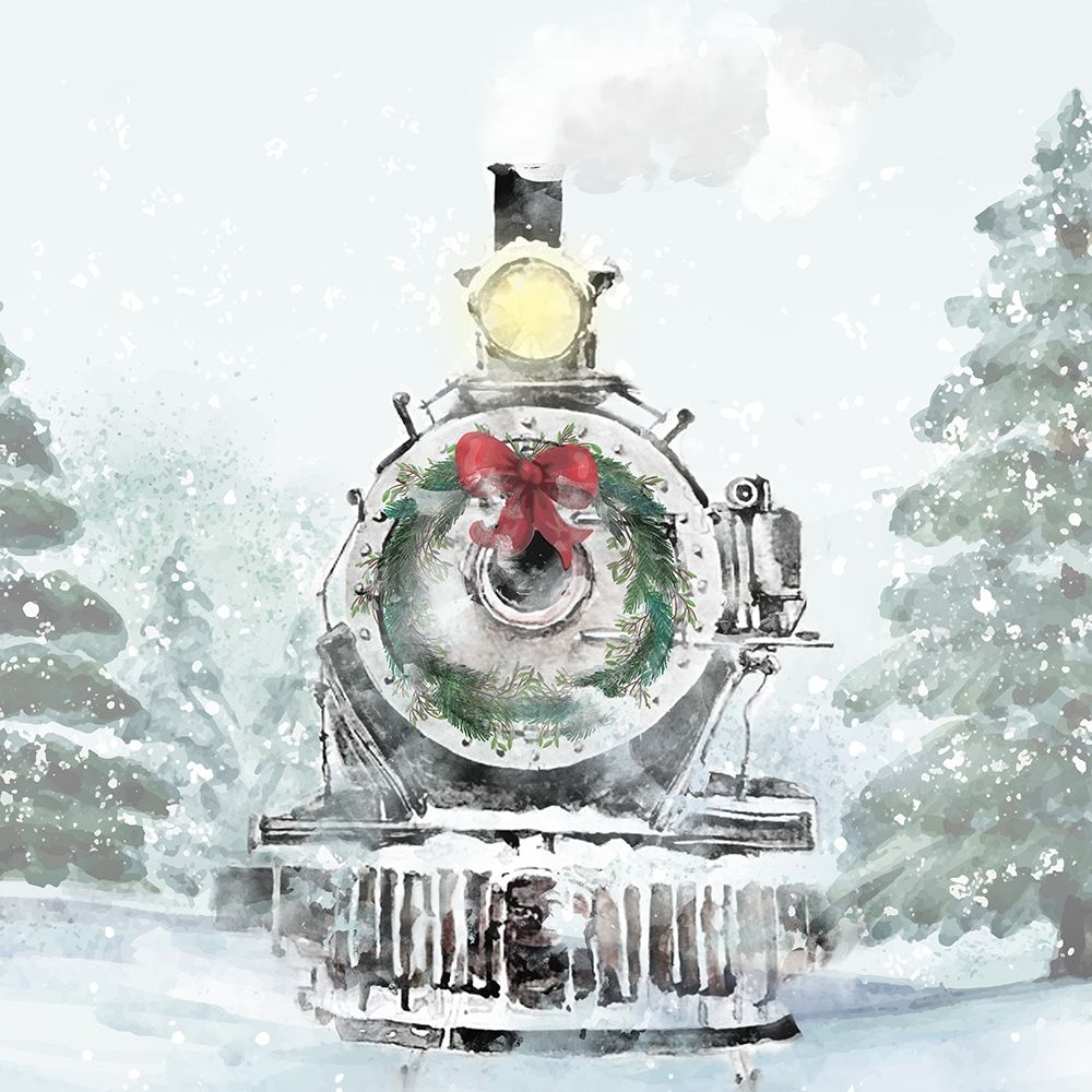 Winter Train 2 art print by Kimberly Allen for $57.95 CAD