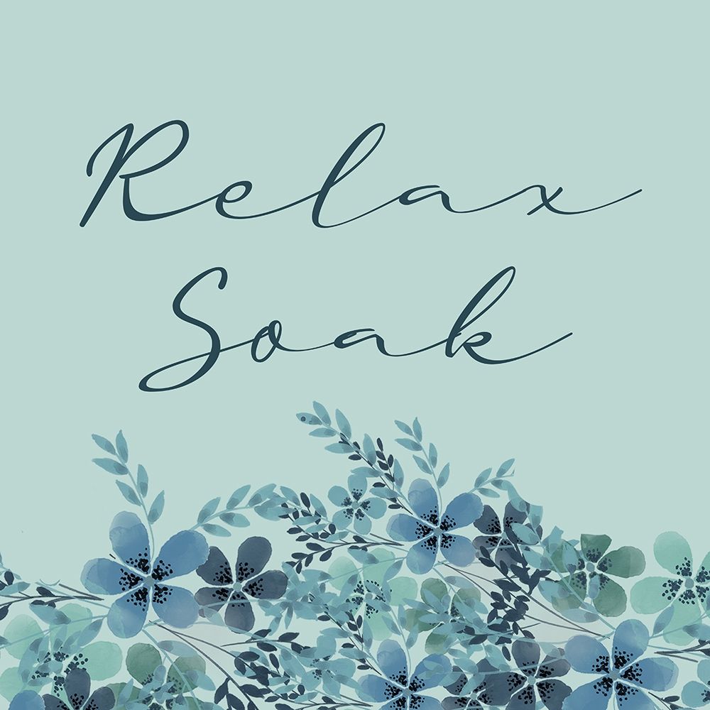Relax Soak 1 art print by Kimberly Allen for $57.95 CAD