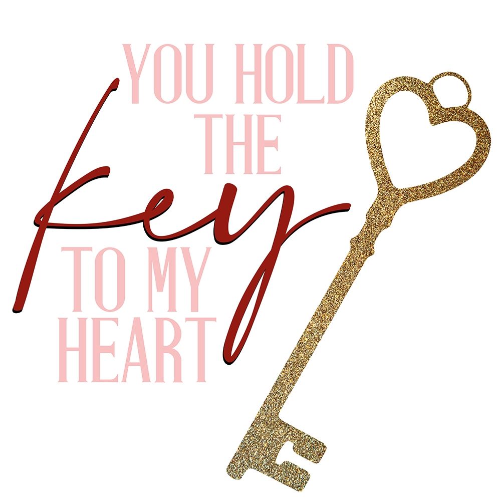 Key to my Heart art print by Kimberly Allen for $57.95 CAD