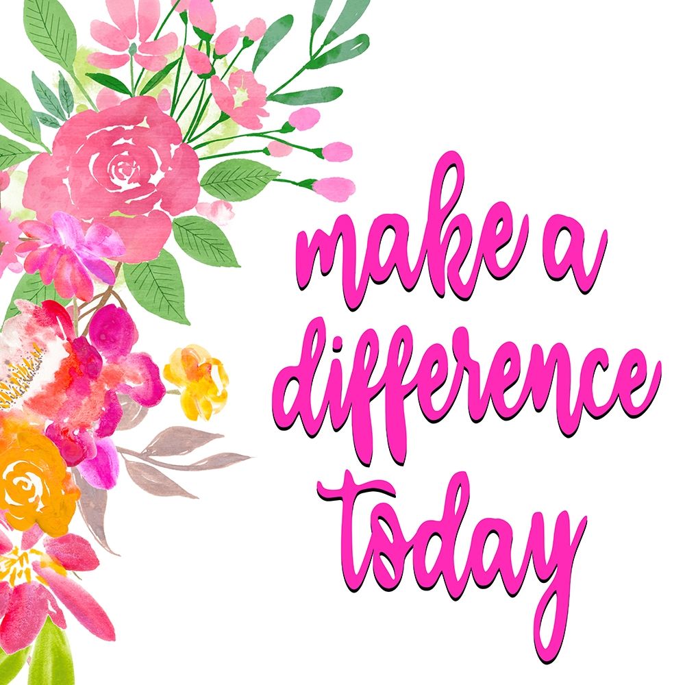 Make A Difference art print by Kimberly Allen for $57.95 CAD