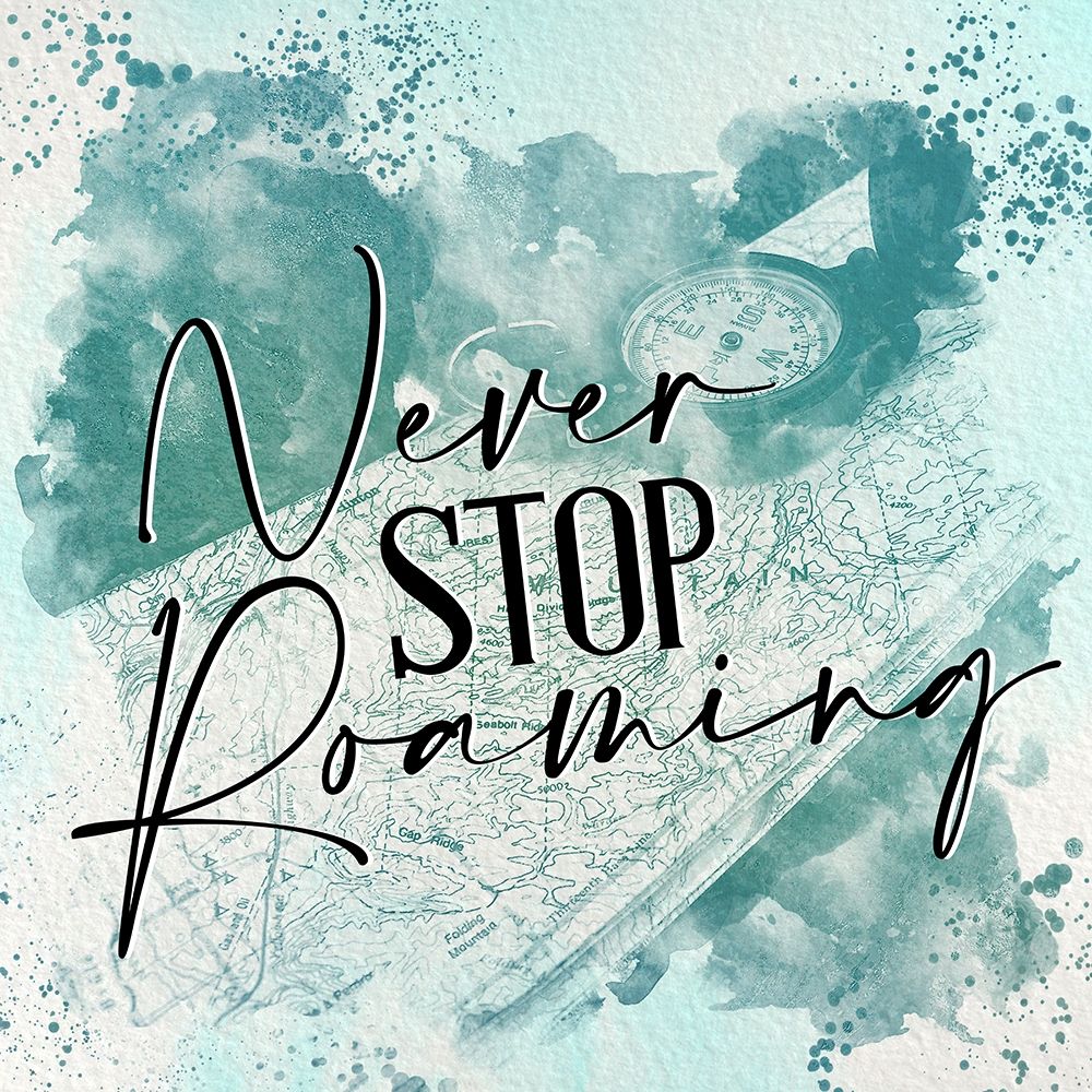 Never Stop 1 art print by Kimberly Allen for $57.95 CAD
