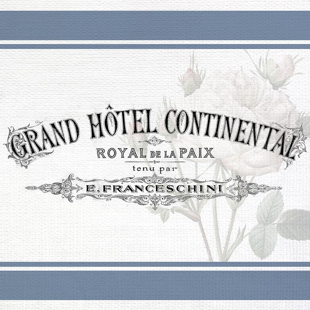 French Hotel 1 art print by Kimberly Allen for $57.95 CAD