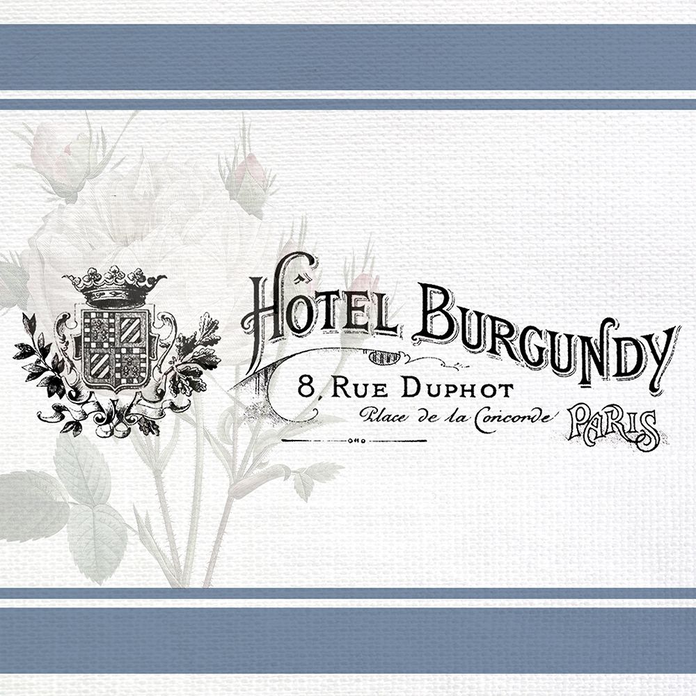 French Hotel 2 art print by Kimberly Allen for $57.95 CAD