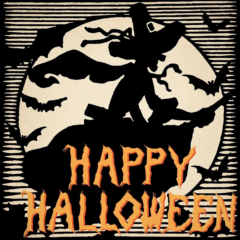 Happy Halloween art print by Kimberly Allen for $57.95 CAD