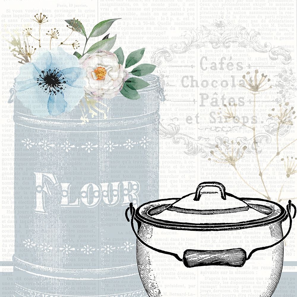 Kitchen Floral 2 art print by Kimberly Allen for $57.95 CAD