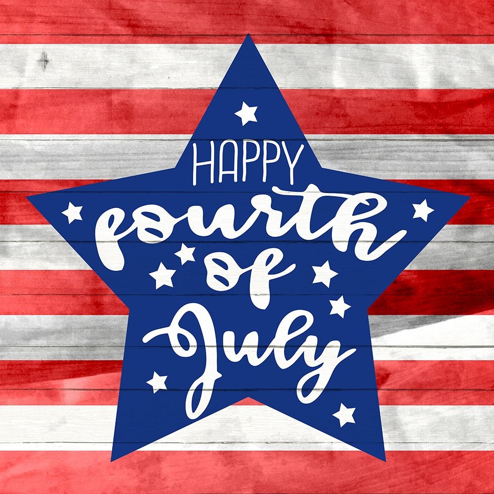 Happy Fourth art print by Kimberly Allen for $57.95 CAD