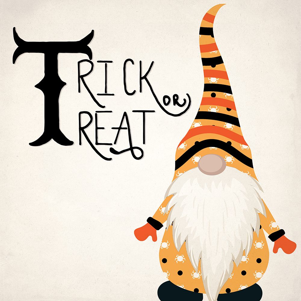 Halloween Gnomes 2 v2 art print by Kimberly Allen for $57.95 CAD